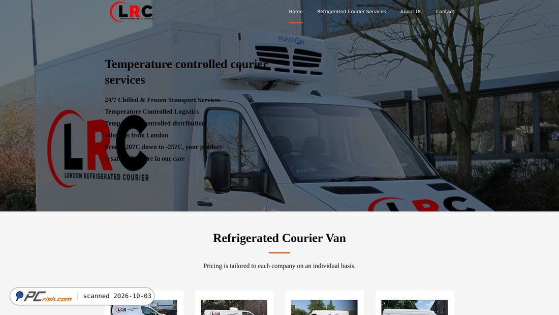 Screenshot von asklrc.co.uk