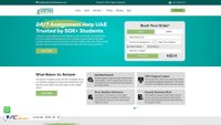 assignmentwritingservice.ae screenshot
