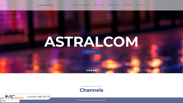 astralcom.com screenshot