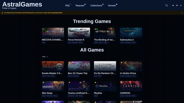 astralgames.net screenshot