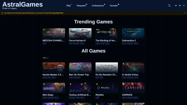 astralgames.net screenshot
