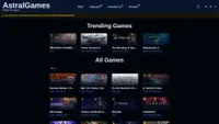 Screenshot di astralgames.net