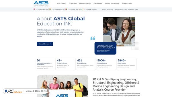 astsglobal.com screenshot