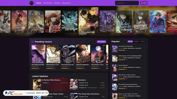asurascans.com screenshot