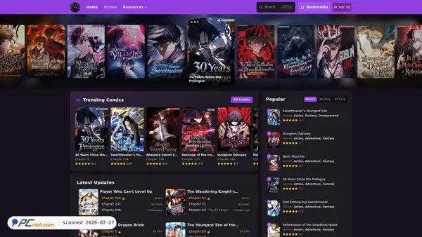 asurascans.com screenshot