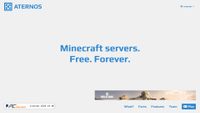 aternos.org screenshot