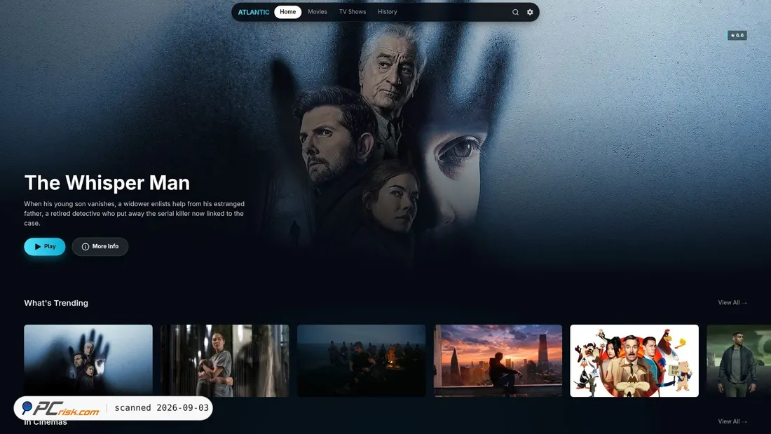 Captura de pantalla de atlantic.st