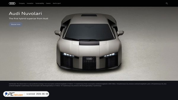 audi.com screenshot