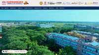 Captura de ecrã de audisankarauniversity.edu.in