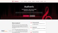 Captura de ecrã de audiveris.com