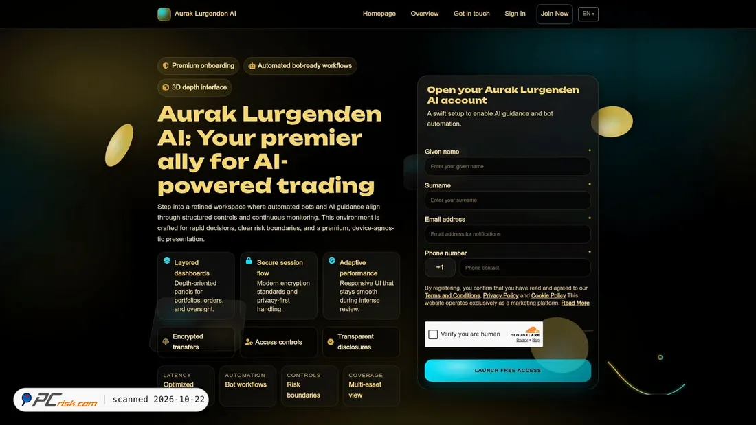 Screenshot of auraklurgendenai.digital