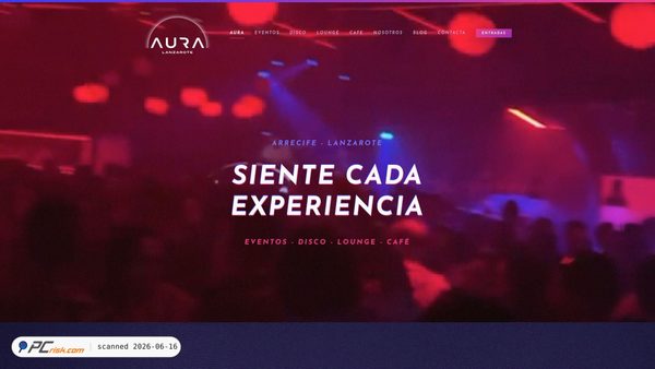 auralanzarote.com screenshot