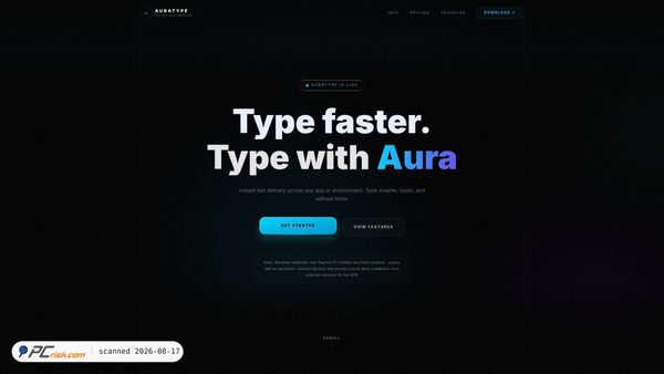 auratype.in screenshot