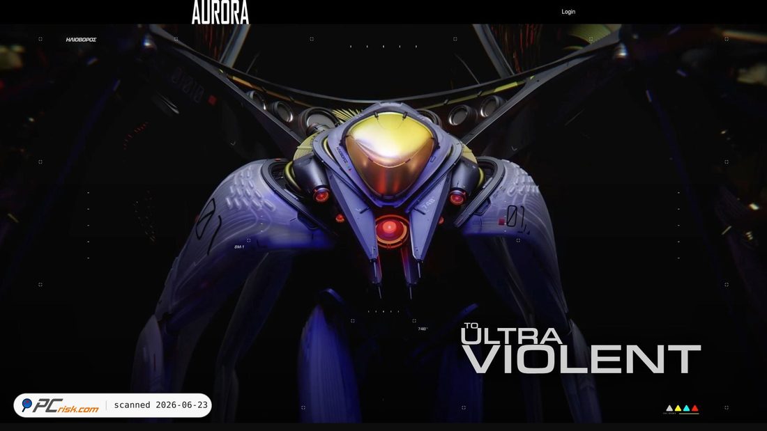 Screenshot of aurora-machina.com