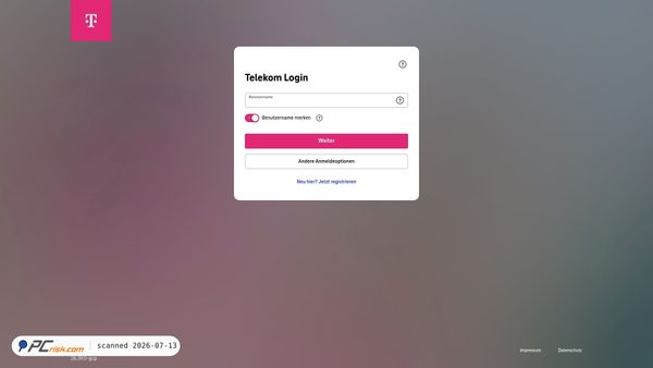 auth-telekom.de screenshot