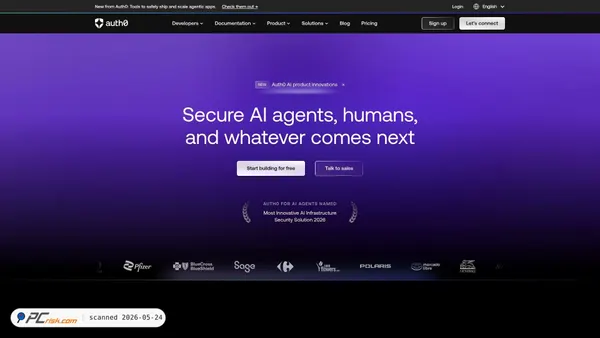 auth0.com screenshot