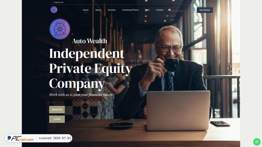 Screenshot of auto-wealth.org