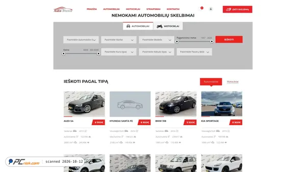 Captura de autobiznis.lt