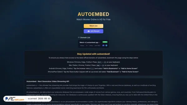 autoembed.net screenshot