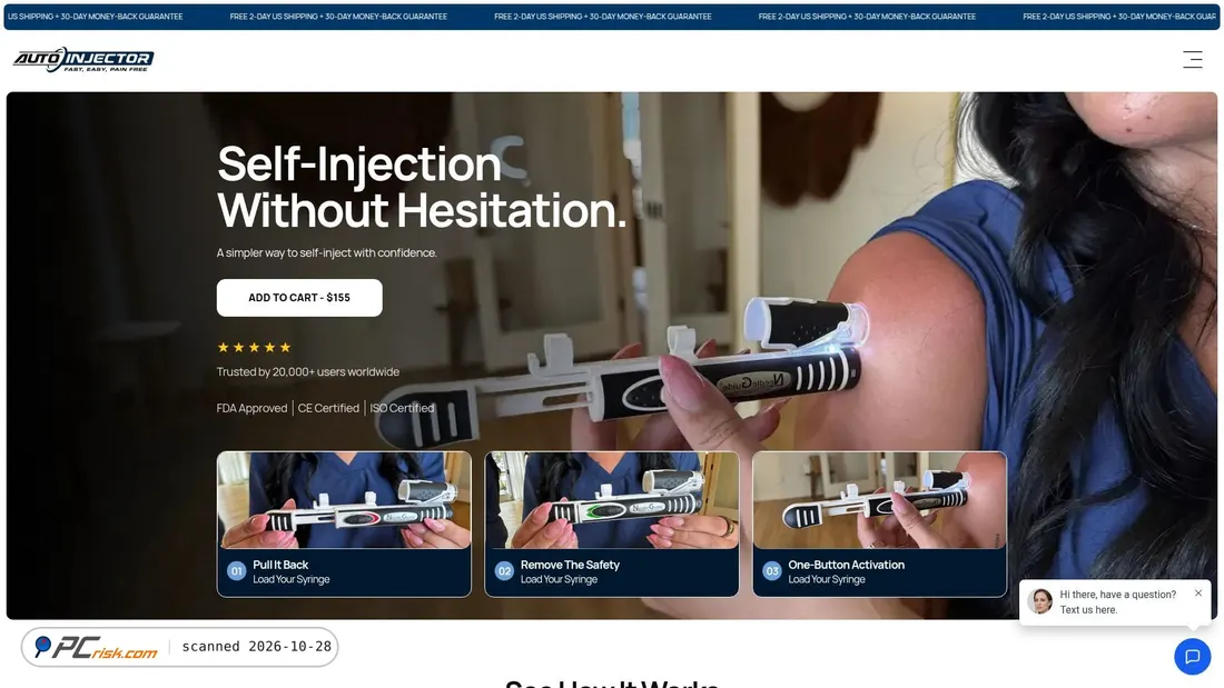 Zrzut ekranu autoinjector.co