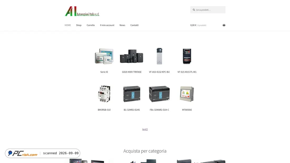 Screenshot von automazioniitalia.com