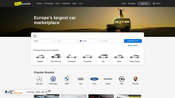 autoscout24hex.com screenshot