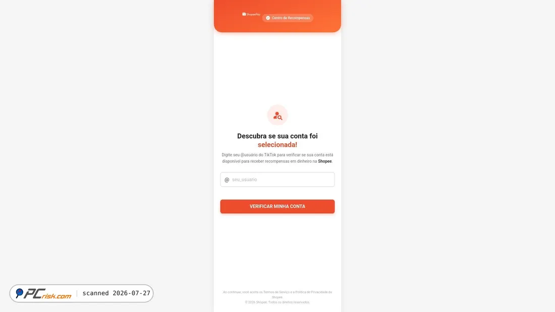 Screenshot of avaliadorshppay.club