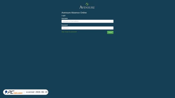 avensure.online screenshot