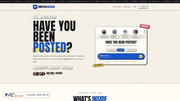 awdtsgchecker.com screenshot