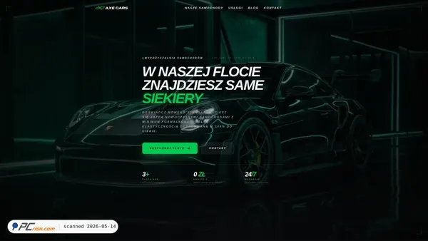 axecars.pl screenshot