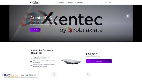 axentec.com.bd screenshot