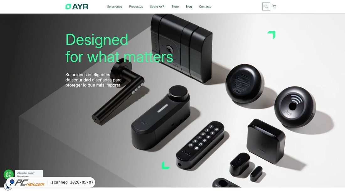 Screenshot of ayr.es