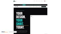 azcustomshirts.com screenshot
