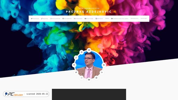 azdejkovic.com screenshot