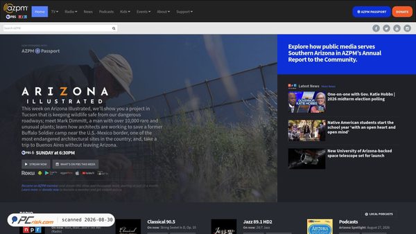 azpm.org Screenshot
