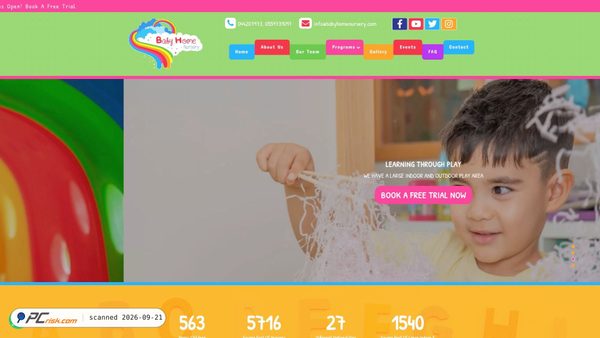 babyhomenursery.com screenshot