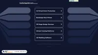 backstage3d.com screenshot