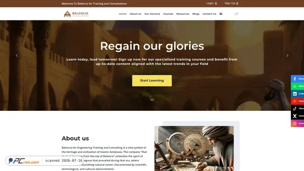 balencia.net screenshot