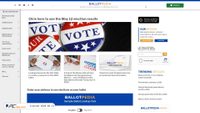 ballotpedia.org screenshot