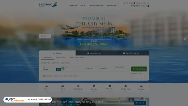 bambooairways.com screenshot