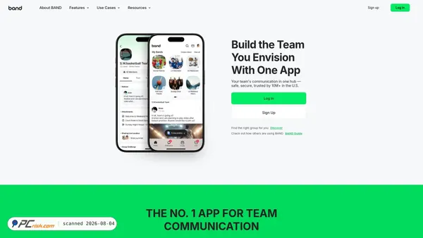 band.us screenshot