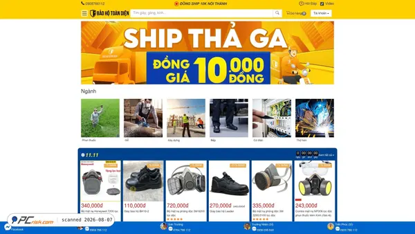 baohotoandien.com screenshot