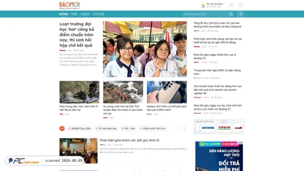 baomoi.com screenshot