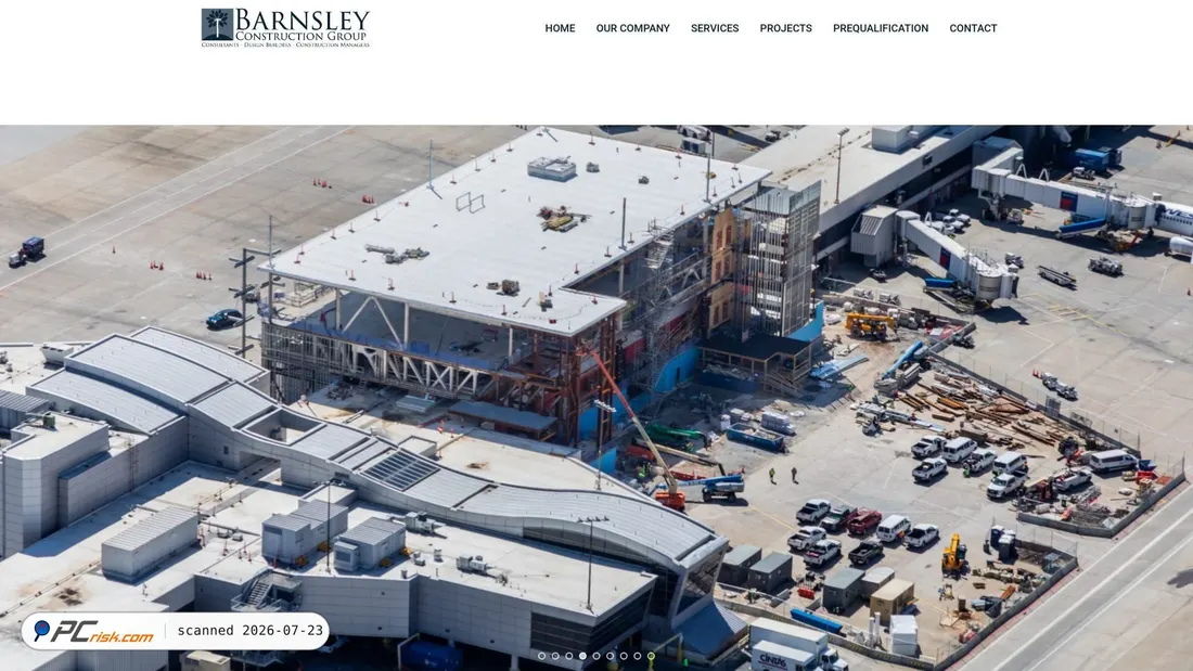Screenshot of barnsleygroup.com