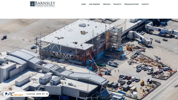 barnsleygroup.com screenshot