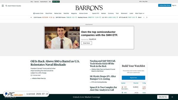 barrons.com screenshot
