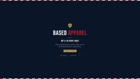 Screenshot di basedapparel.com