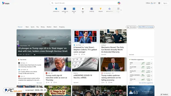 bat.bing.com screenshot