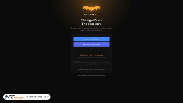 batcave.biz Screenshot