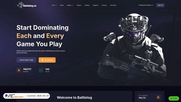 battlelog.co screenshot